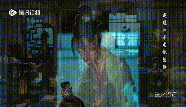 卫昭受伤江慈上药，肌肤贴贴暧昧升级。
古装剧《流水迢迢》今晚播出第十四集。任嘉伦