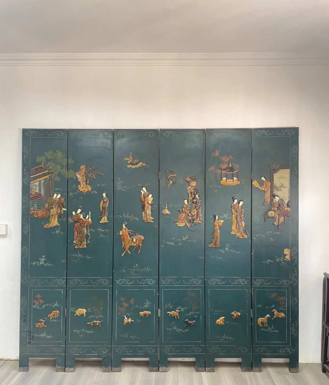 设计师们喜欢的漆器老屏风