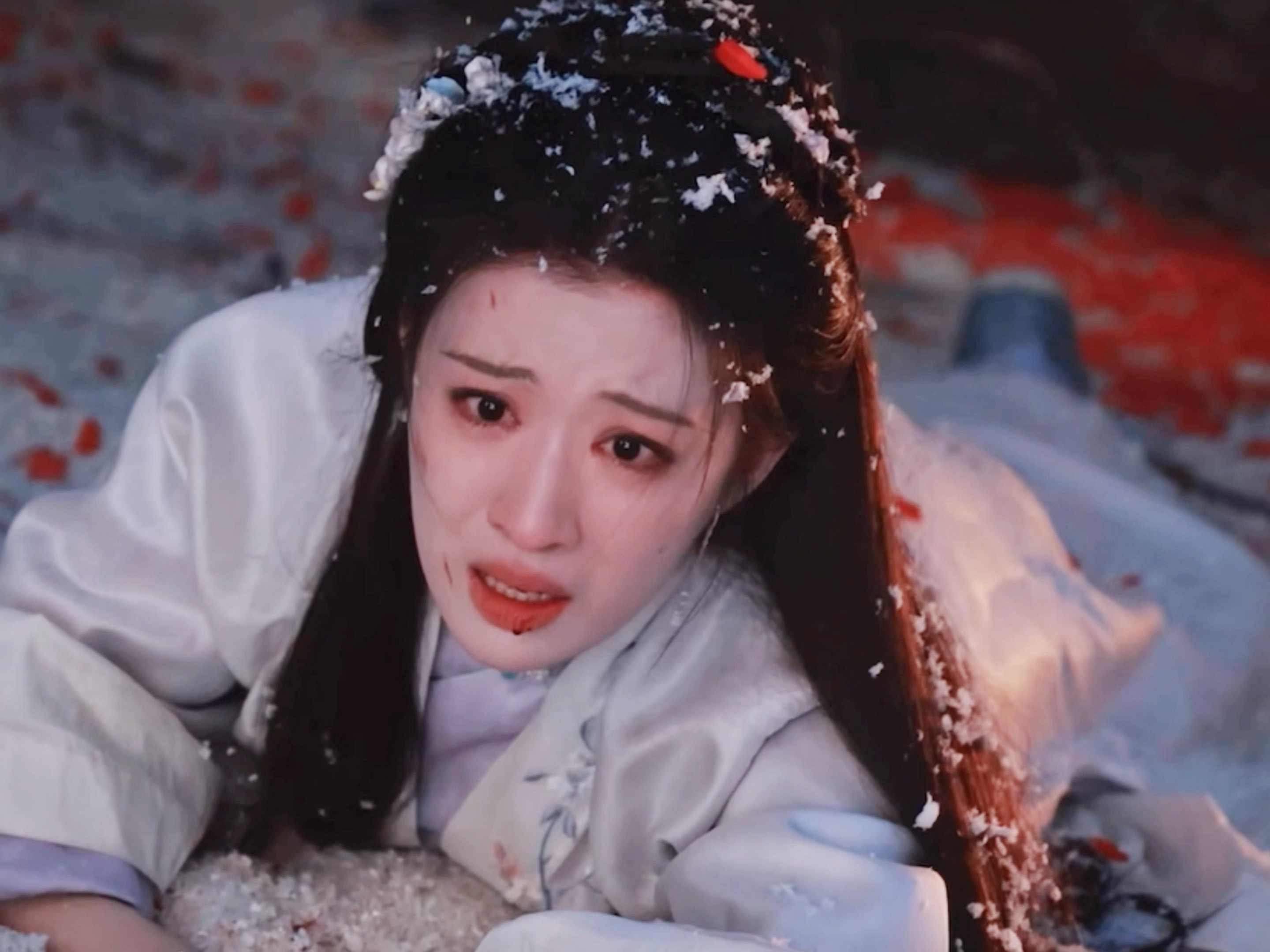 喜欢看船儿浓烈的情绪戏🥹王楚然明月录情绪戏