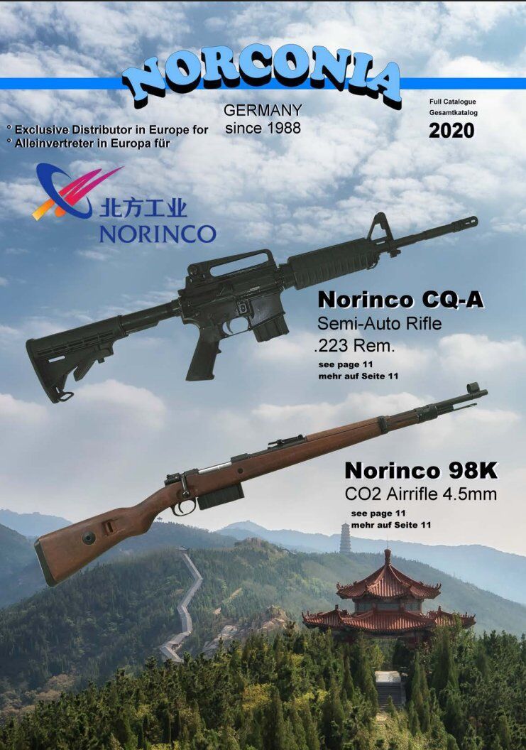 每天认识一件兵器 CQ-A和Kar98k复刻版在德国出售。 