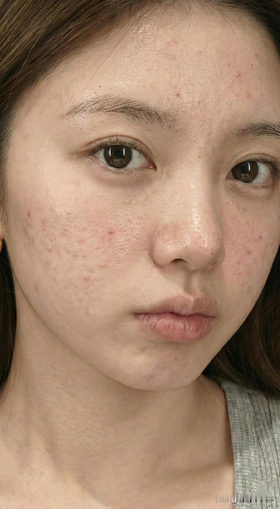 天生的自体发光，不化妆更好看