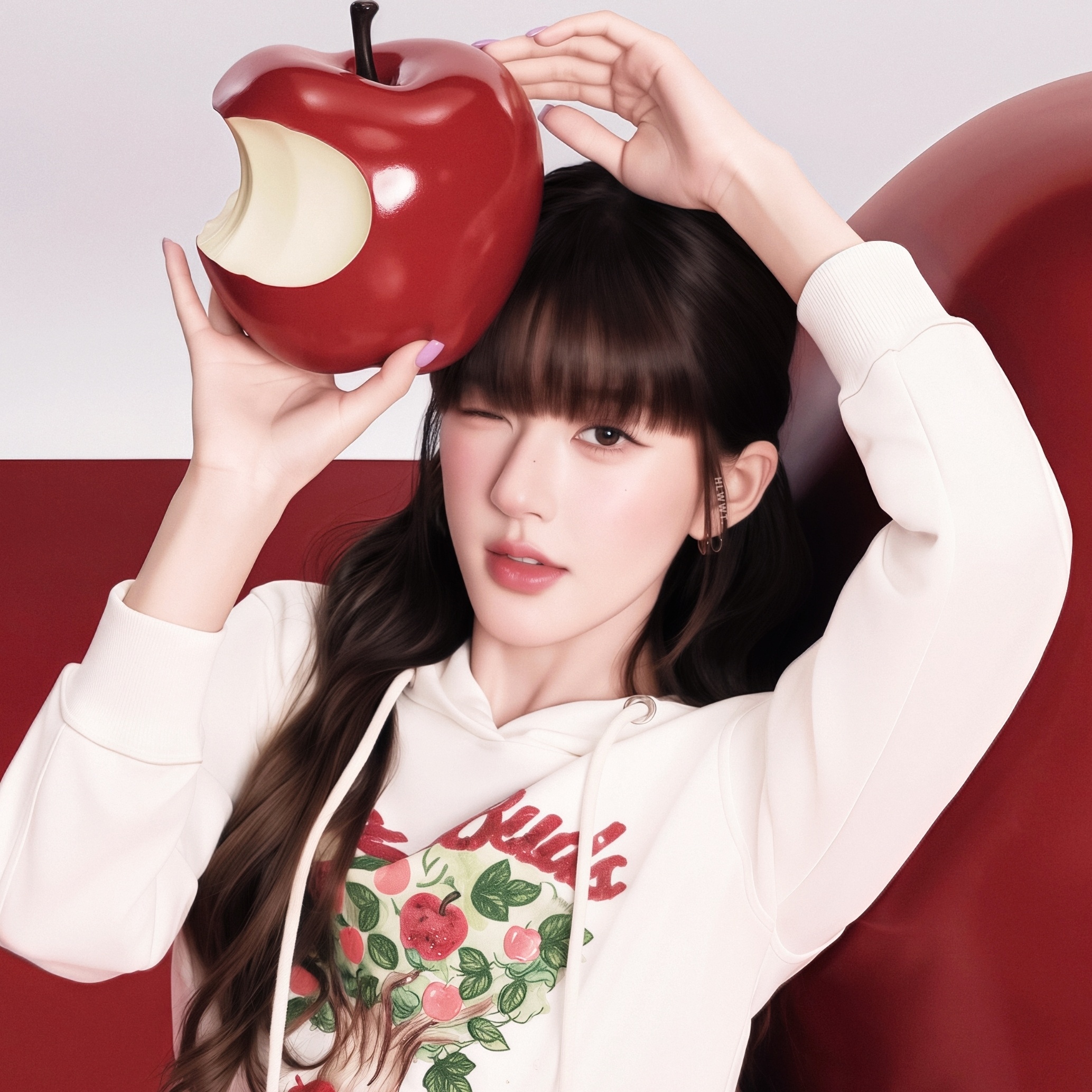 红韵甜梦🍎｜产出自修图 ❥15P赵露思/TeenieWeenie全球品牌代言人