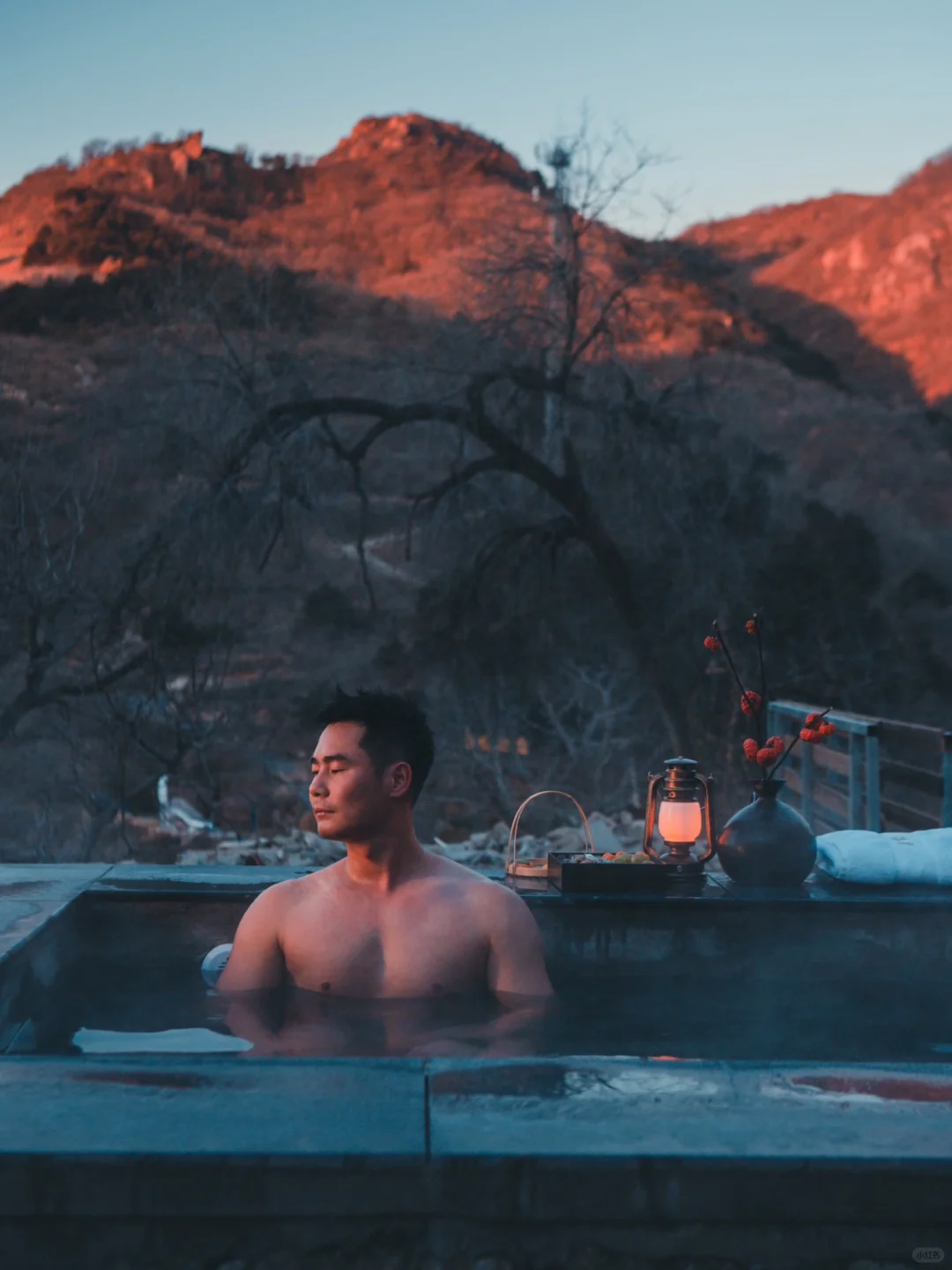 蓟州盘山 | 冬日里的私汤山谷