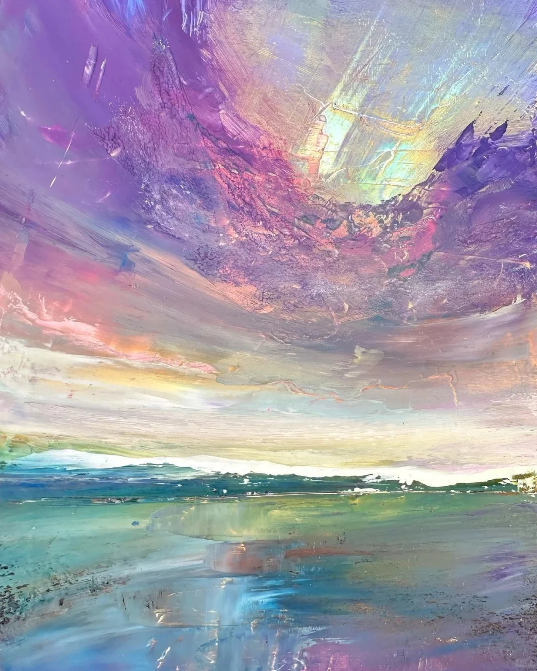 天啦！这色彩绚丽的天空我简直惊呆了