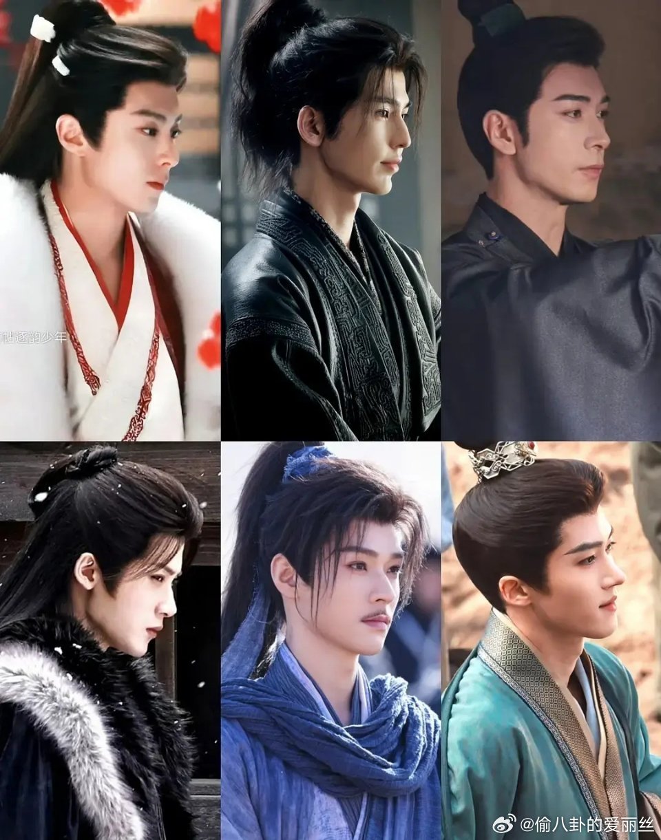 看看热播剧的男主侧颜，哪个最帅呀，先排除大胡子 