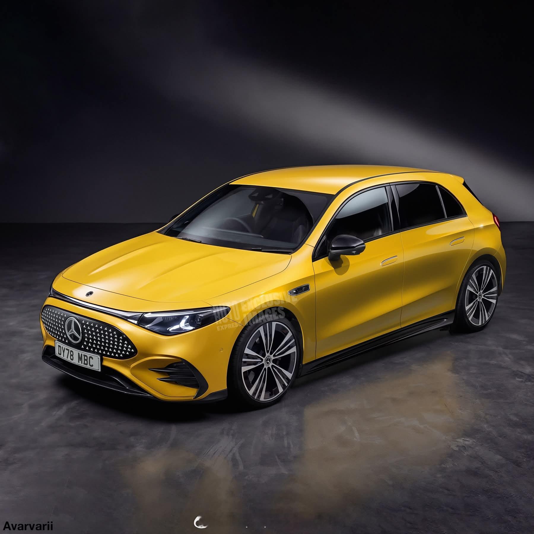 全新奔驰A级将迎来重磅换代，对标奥迪A3 e-tron纯电车型奔驰A级即将迎来颠