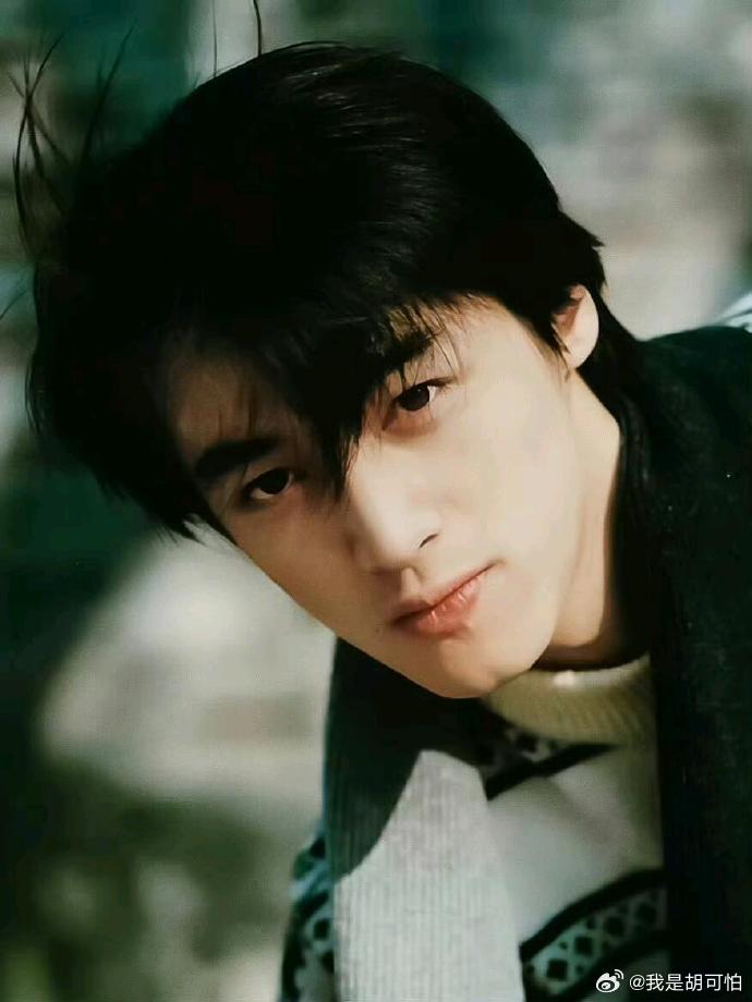 胡歌高中时期清俊亮眼的，好有少年气，不敢想是多少人的暗恋对象，这么多年过去了，颜