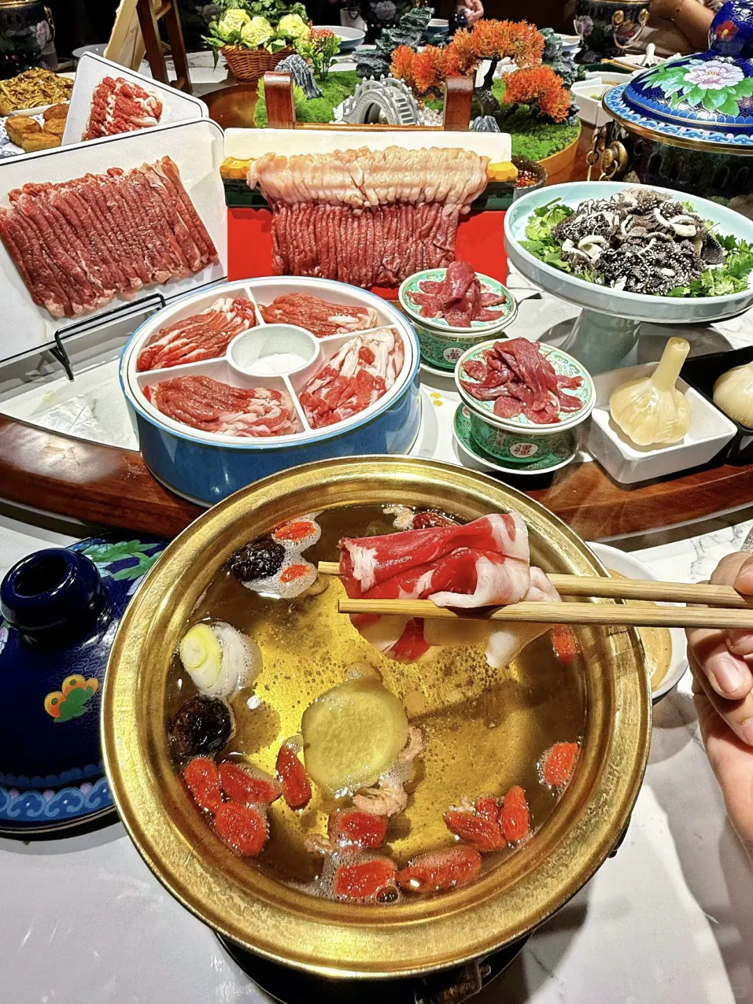 天津!!这家铜锅涮肉你别太好吃!!