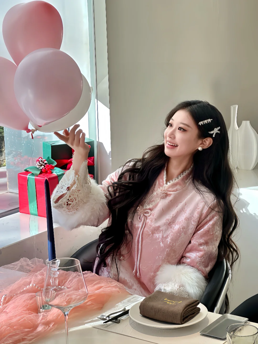 其实，现在就是我想象自己长大后漂亮的样子