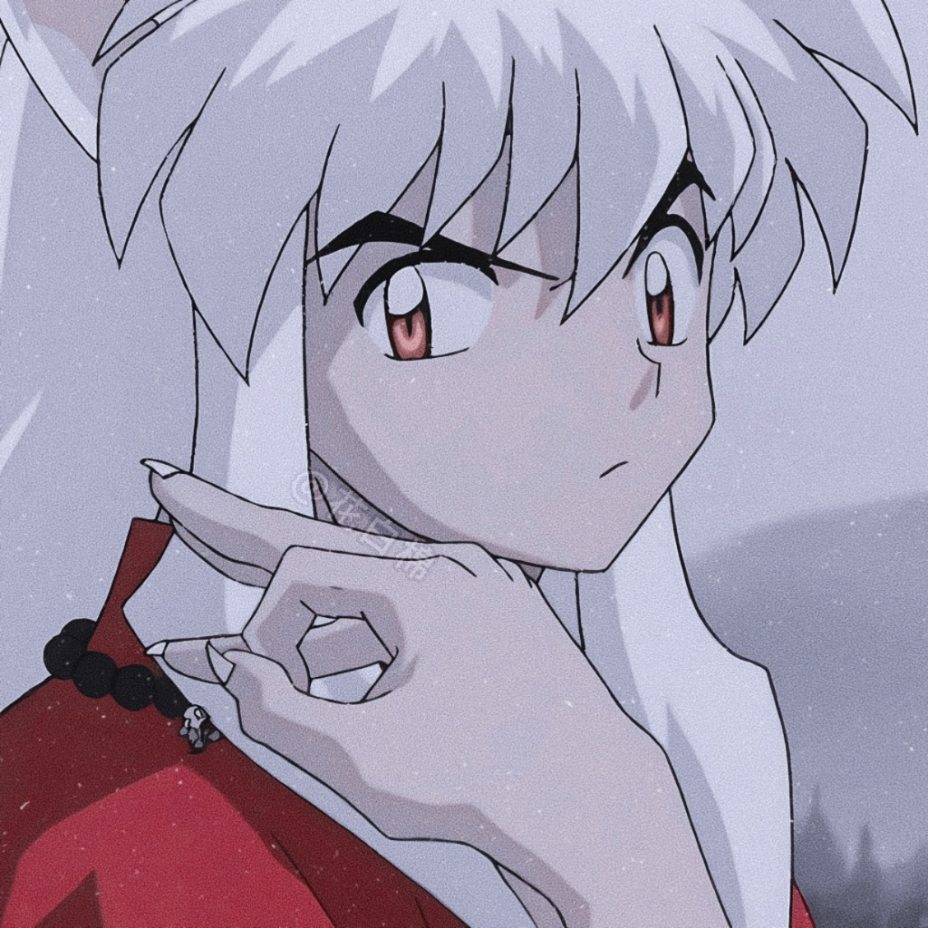 剧场版「跨越时代的思念」x 白发少年 犬夜叉～❄️💕❄️ 
