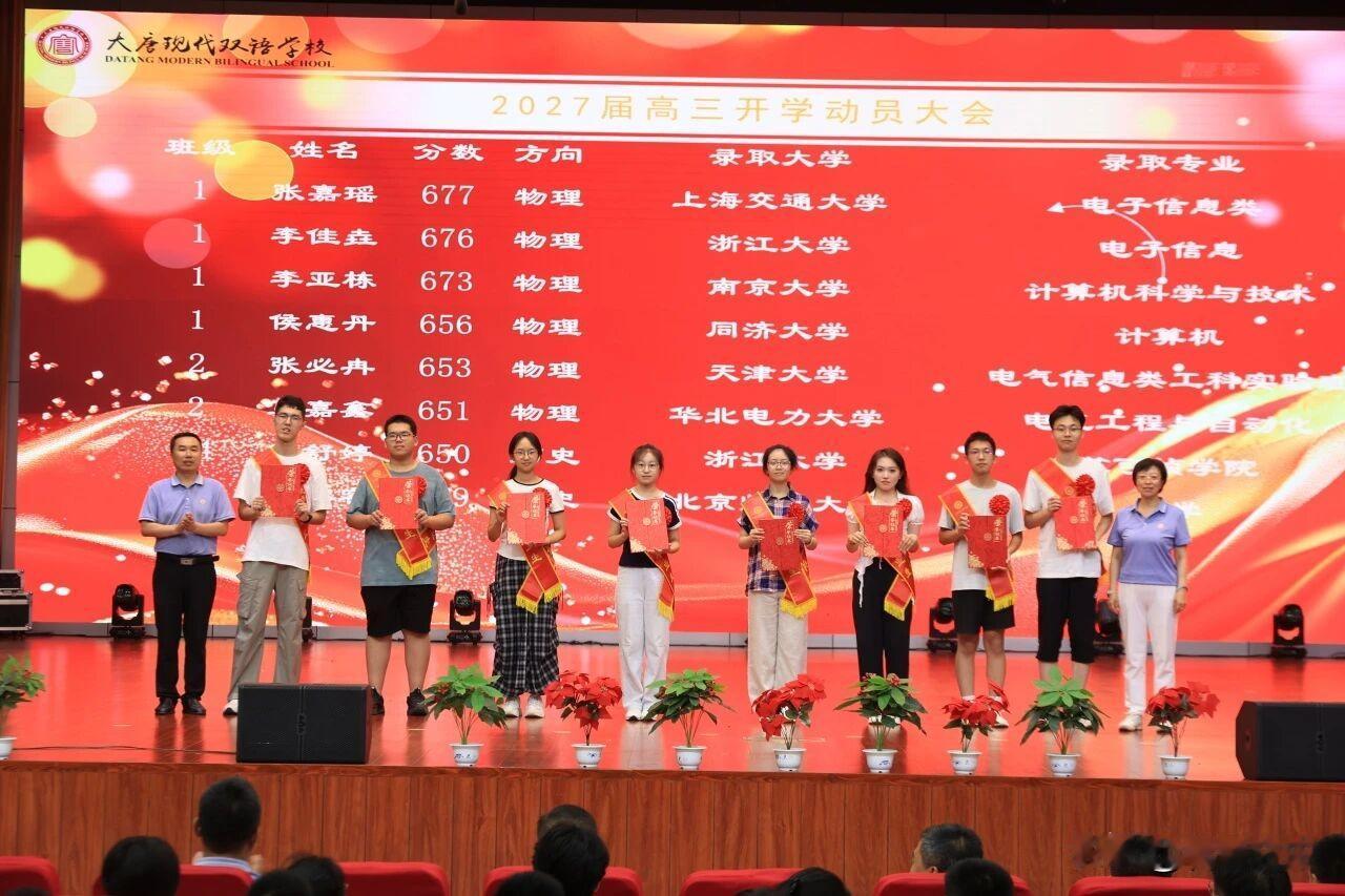 贾秀莲老师、郑新忠老师和他们的爱徒们。
他们是今年高中部已毕业的娃，他们是贾郑二