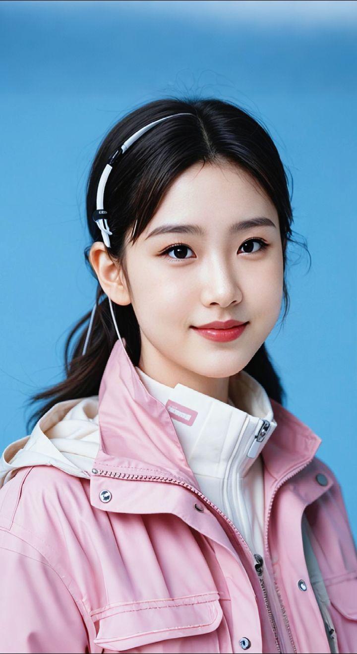 AI扩图 AI甜美证件风