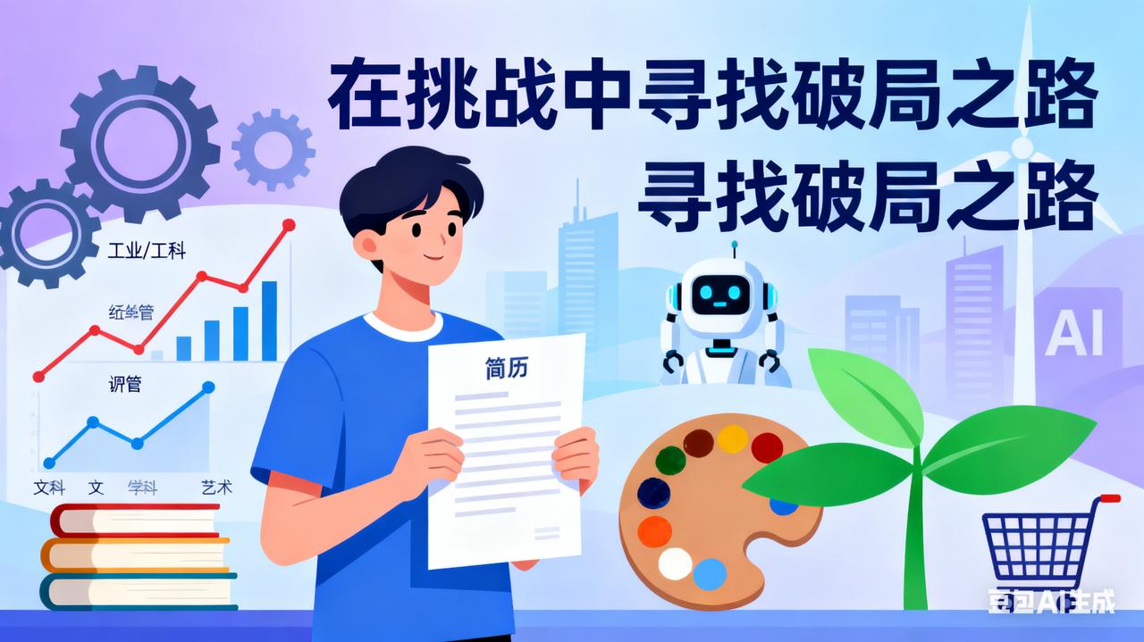 大学生就业那点事：别慌，找对方向就不难
 
现在一提到大学生就业，不管是刚入学的