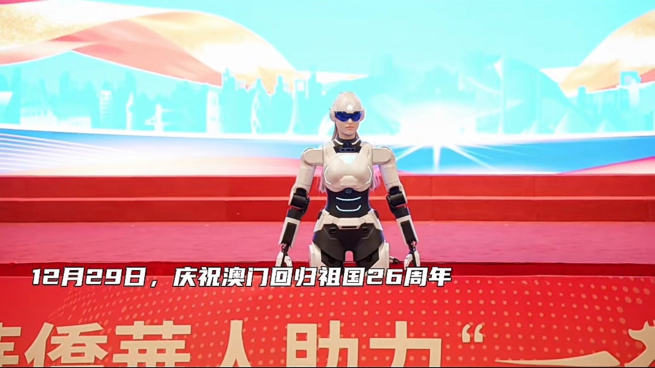 奇瑞机器人走路很自然，颜值1-5分能给打几分？ 