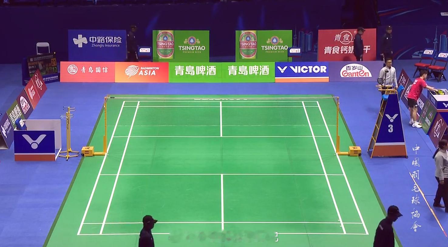 男团 C组 日本 4-1 新加坡 男单 西本拳太 17-21 17-21 骆建佑