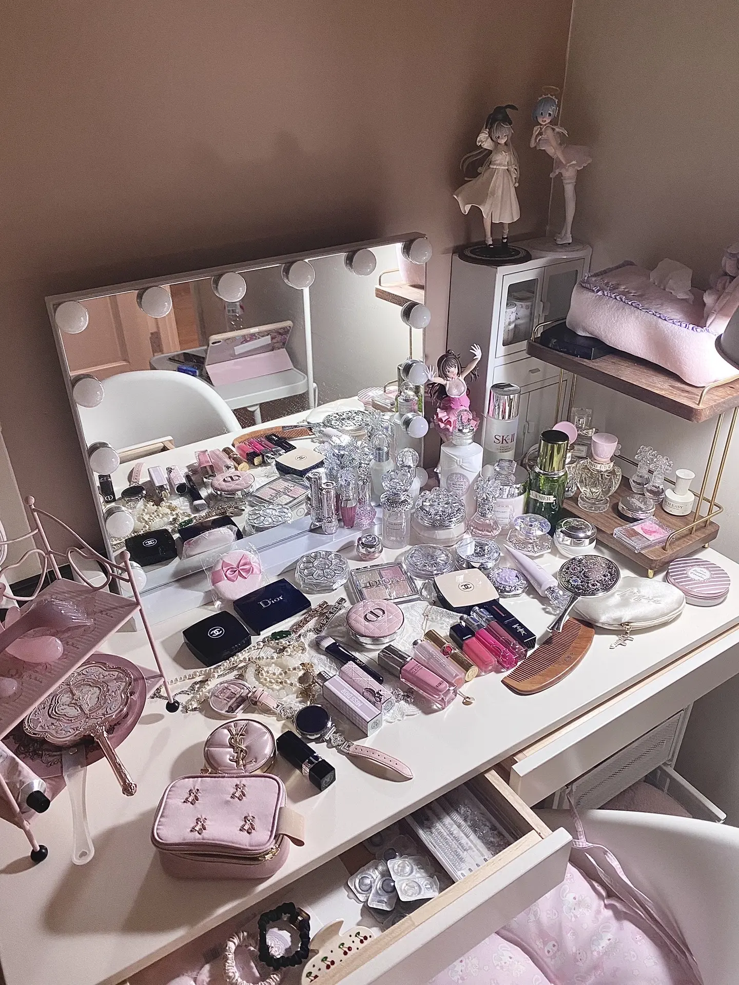 连彩妆都这么可爱哦～ 🥹🎀迪奥爱好者 萌物分享 ₍ᐢ.ˬ.⑅ᐢ₎ 嘻嘻卡哇伊