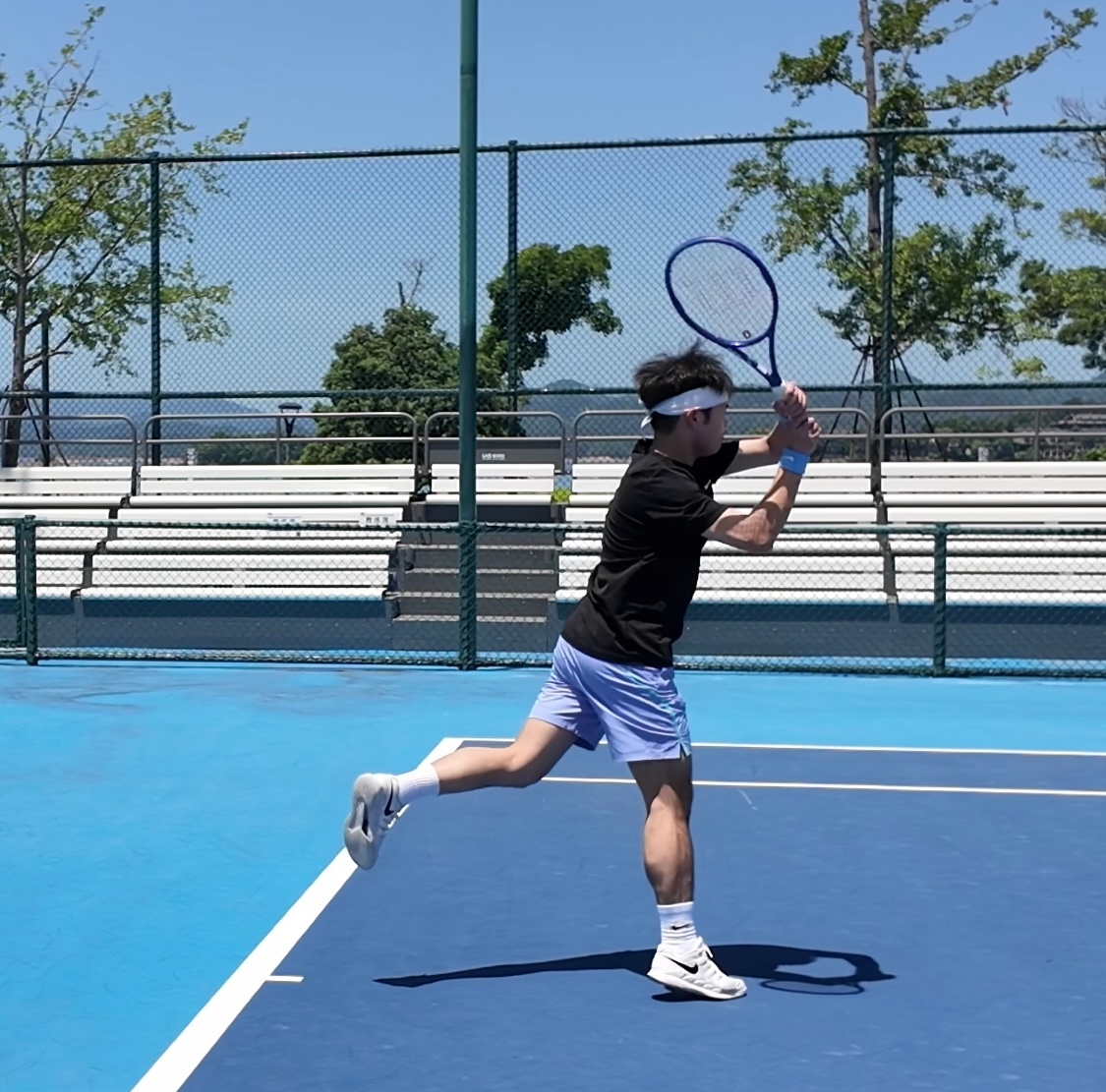 超绝景色的网球🎾 