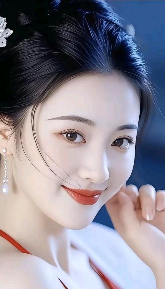 一双玲珑迷人眼，
暗送秋波笑可甜，
君心可有怜花意，
………？

上联：仙姿惊俗