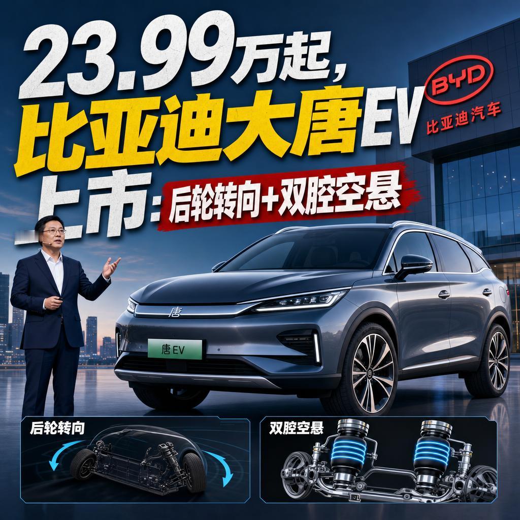 很多人以为，三十万级别的全尺寸纯电SUV，是问界、理想这些品牌的专属赛道。
可6