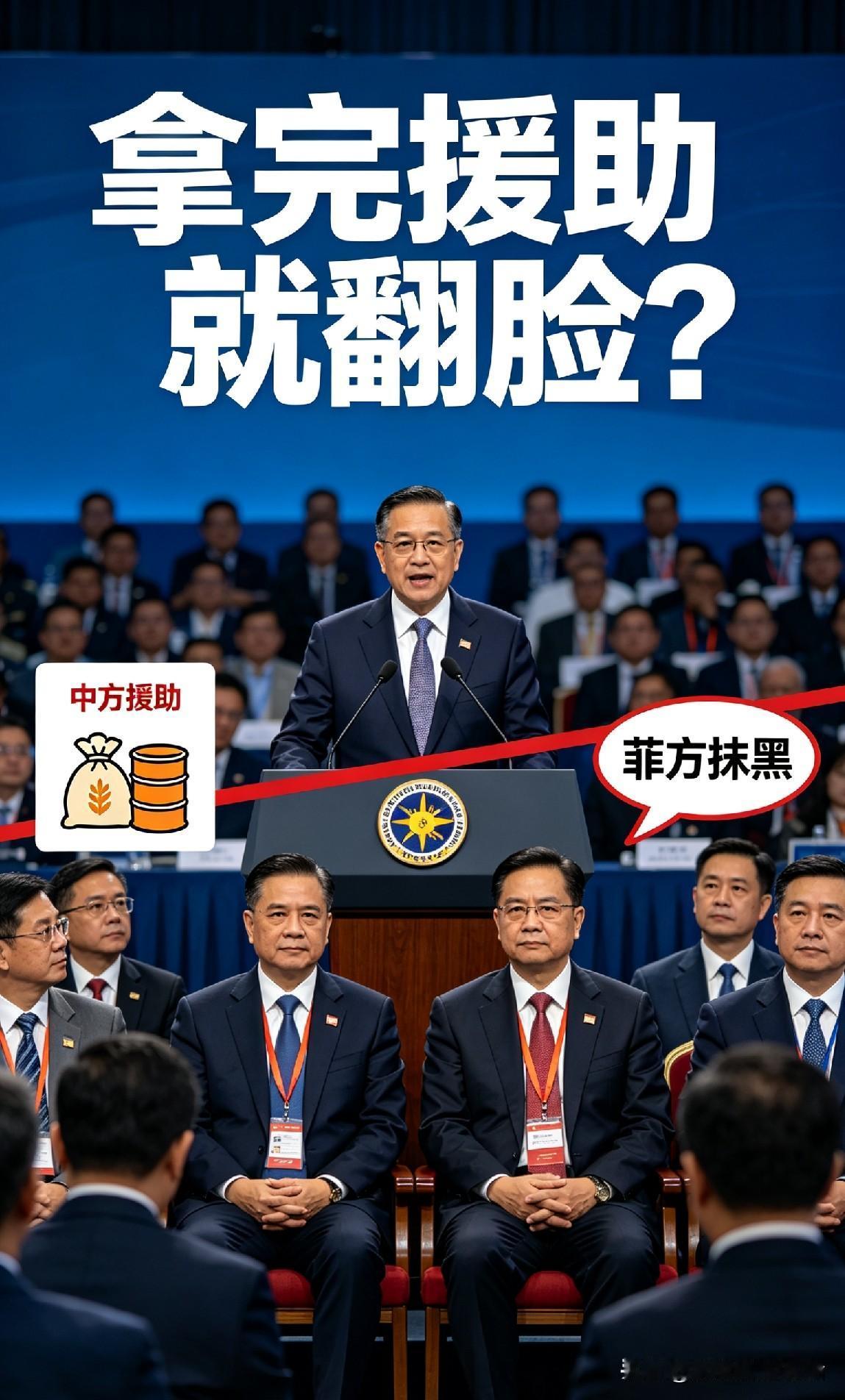 一腔善意换来无端抹黑？中方驳斥菲防长，政客优先政治造势

       翻脸比翻