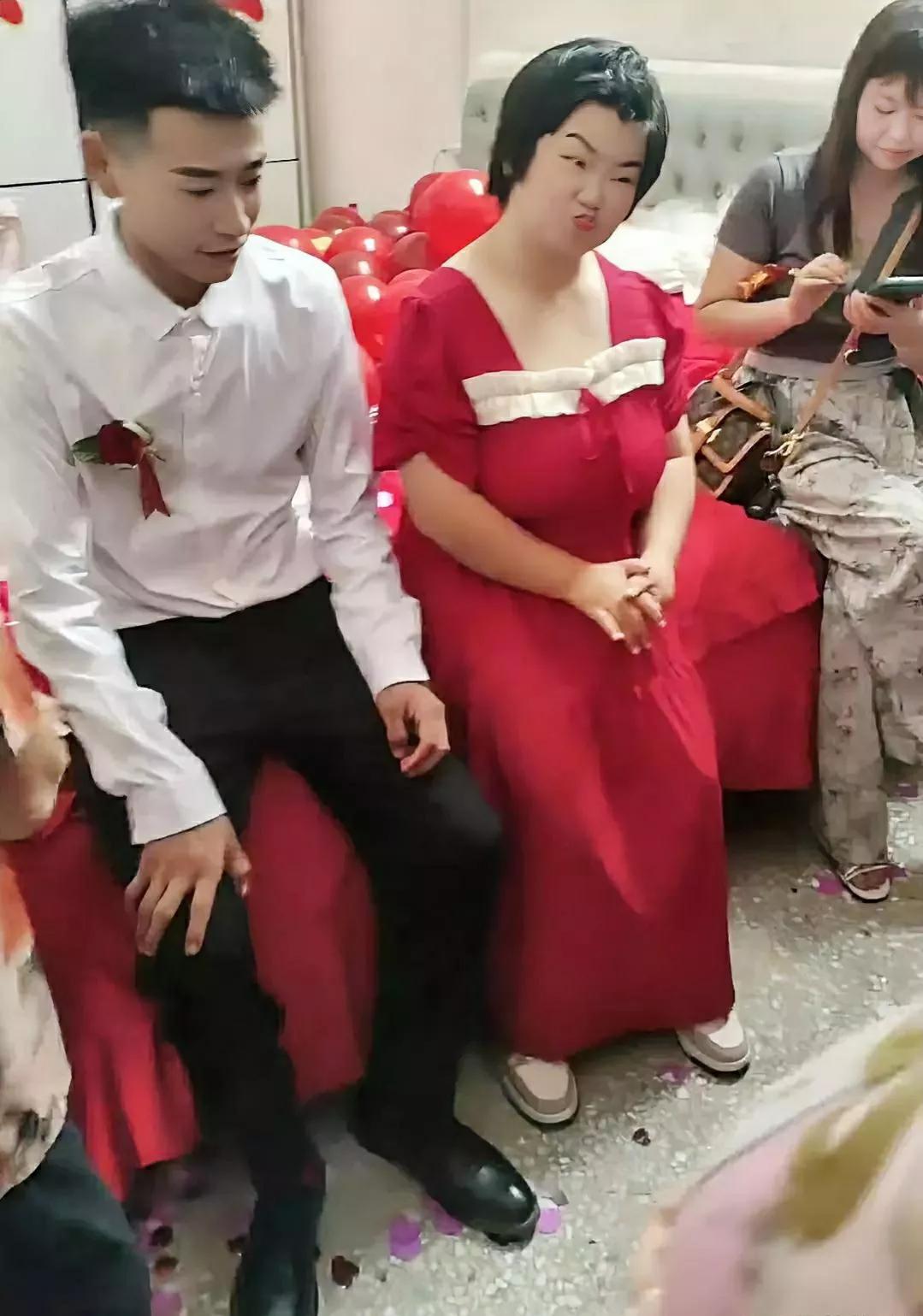 这年头能到娶媳妇就很不错了，知足吧。