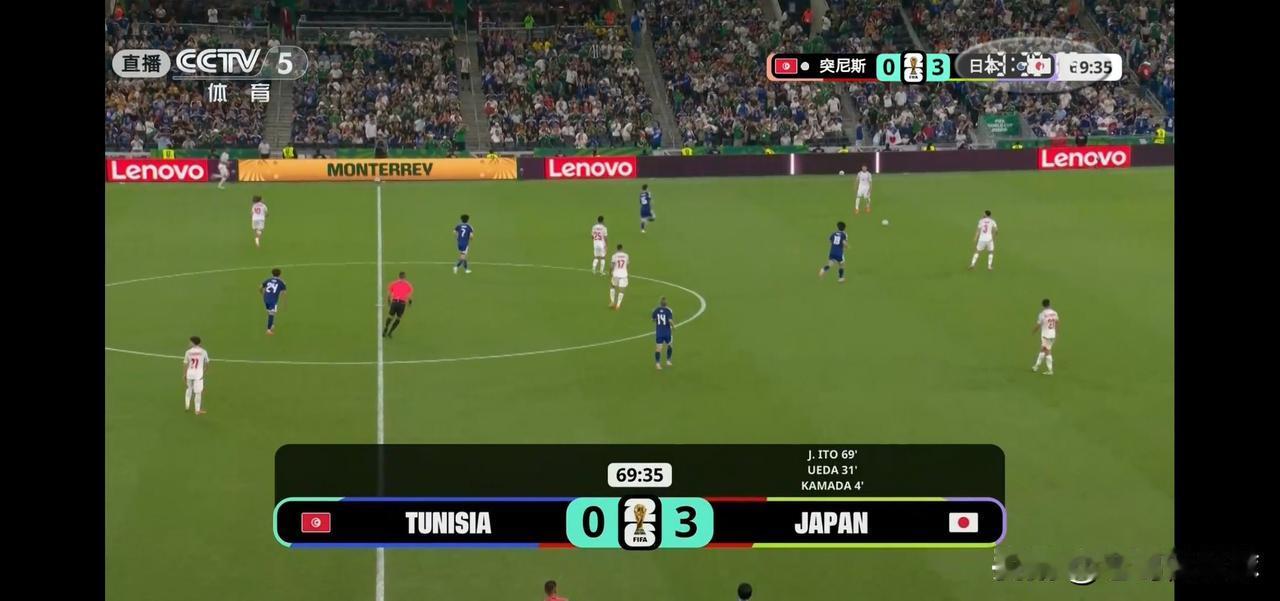 日本队真是想不赢球都难了！在今天进行的日本队和突尼斯队的世界杯小组赛中，当时比赛