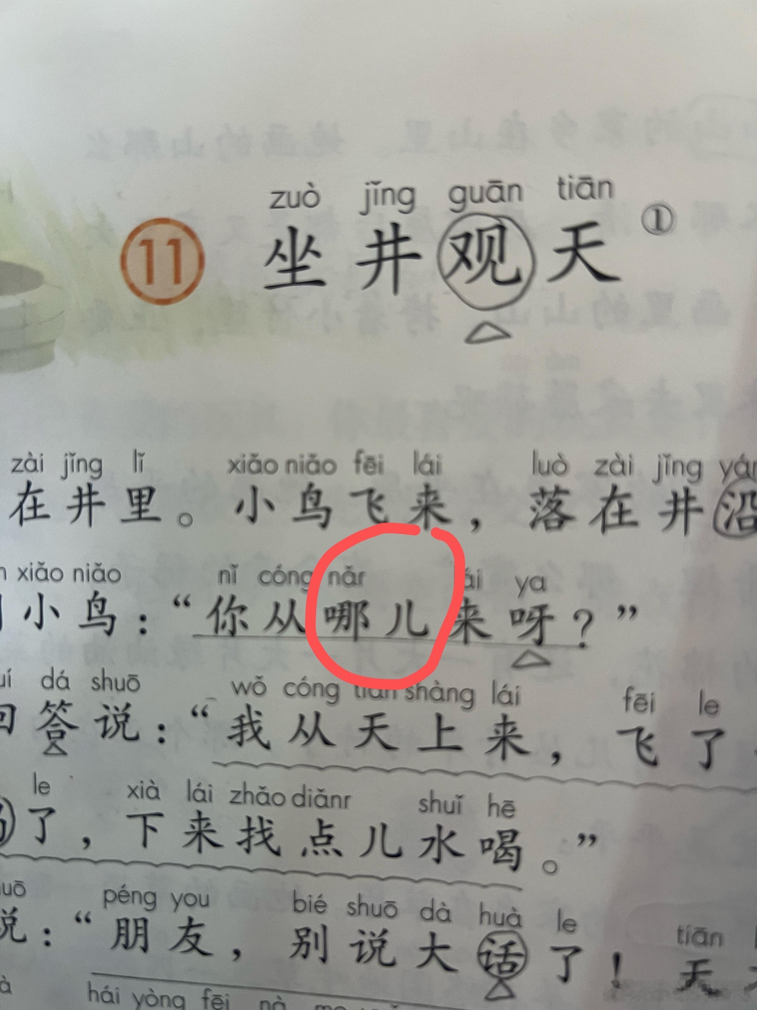 说实在的，小学生的语文好多拼音的一些儿化音，轻声，前后鼻音，真的都给忘记了不少。