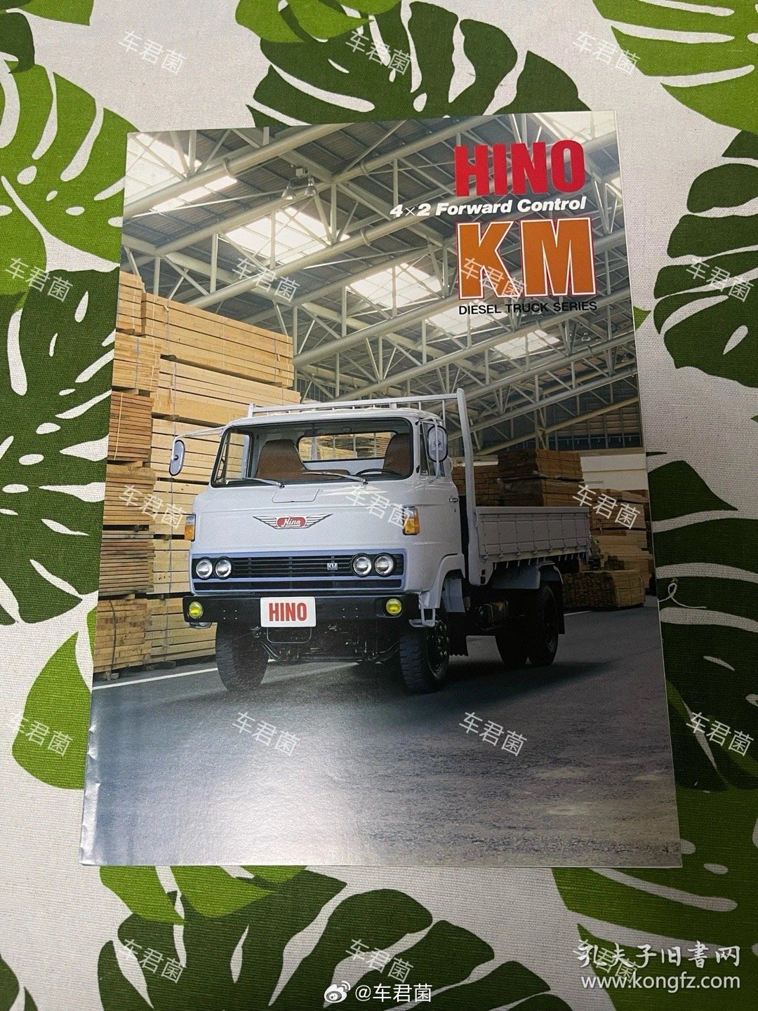 【推荐好物给你】可靠的翼牌 日野汽车 hino KM 柴油车 卡车样本 汽车宣传