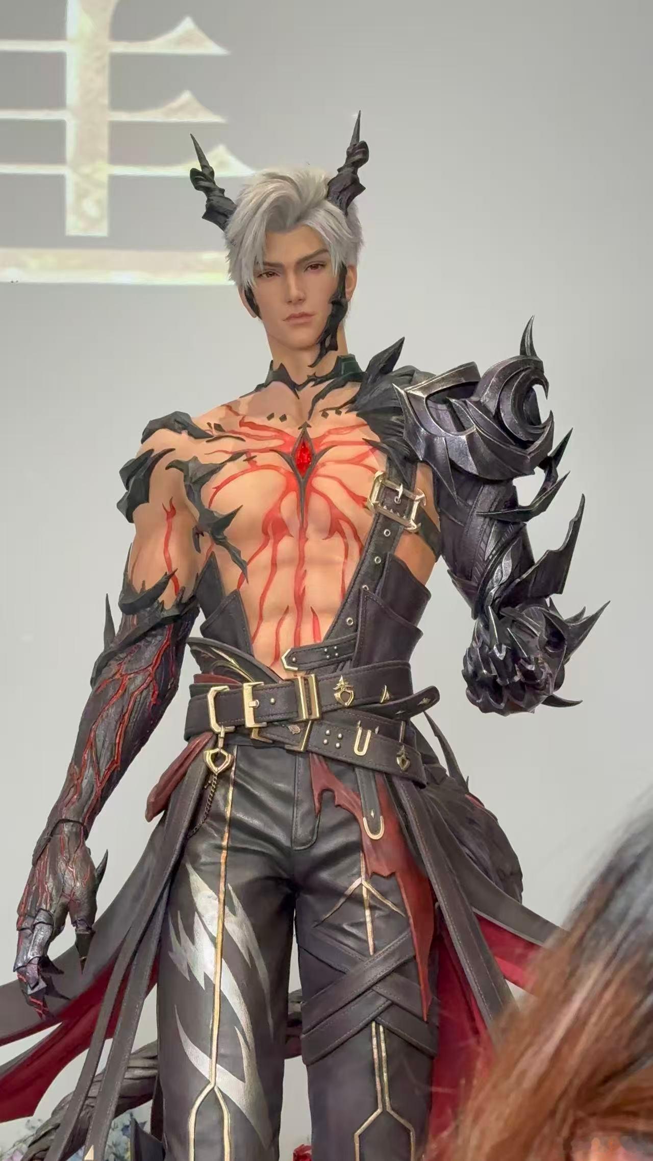 恋与深空等比雕塑太震撼了  果然咱们的含金量还在不断的上升！看到这一幕的时候，这