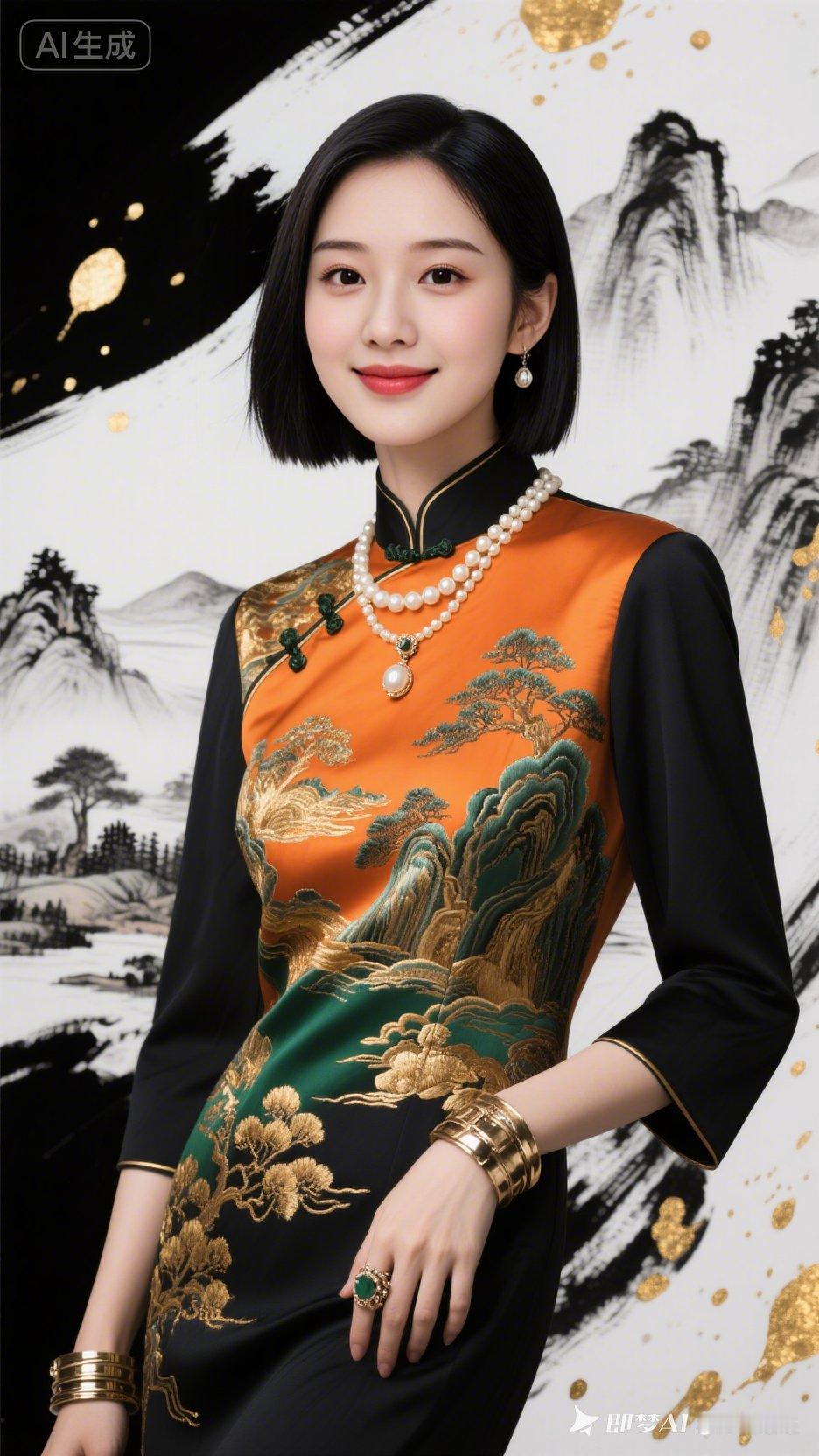 东方美人，国风华服，韵味十足！