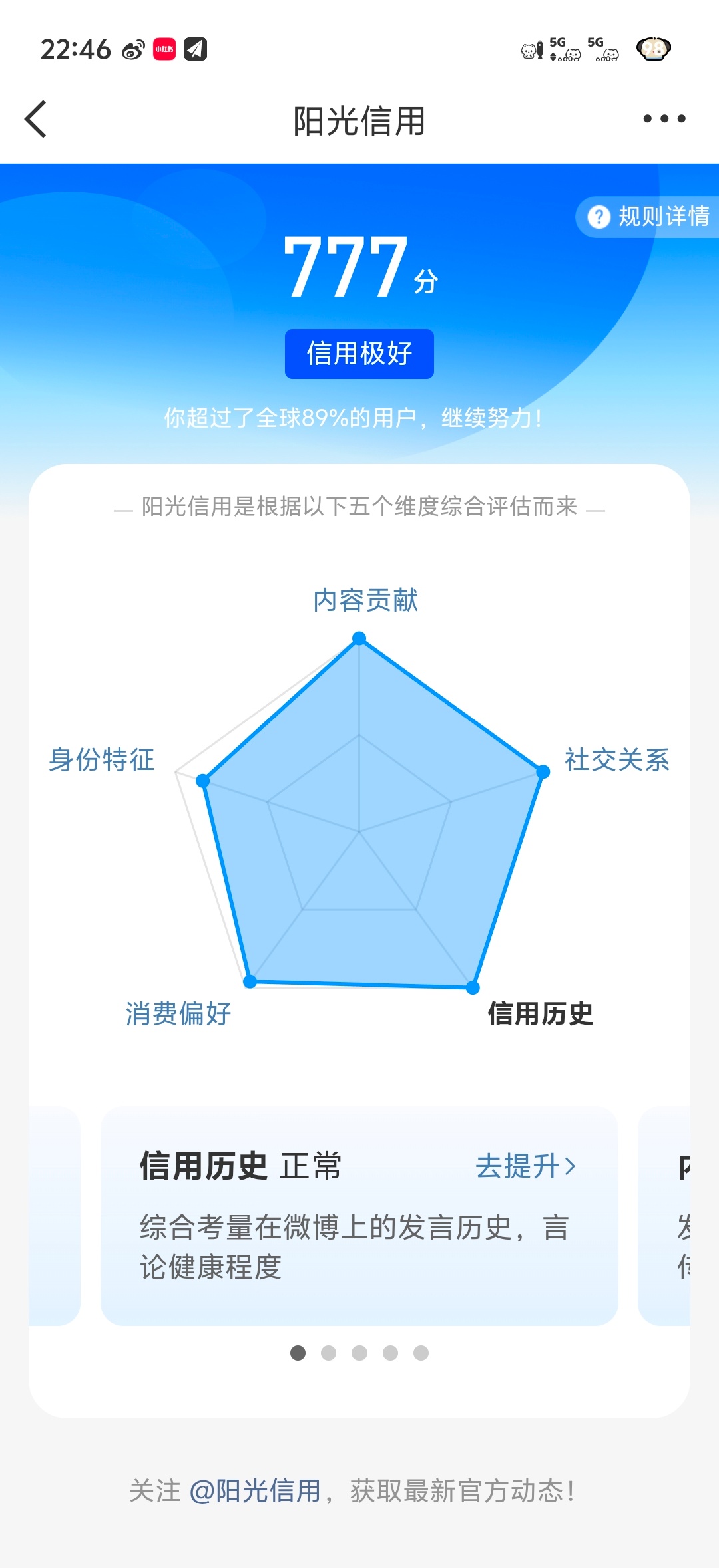 涨了两分[无聊] ​​​
