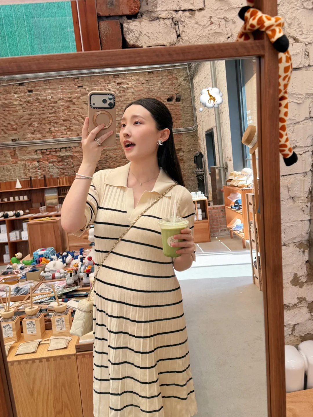 孕期𝒫𝓁𝑜𝑔｜32w大肚婆出门漂亮一下🤍⩊˚