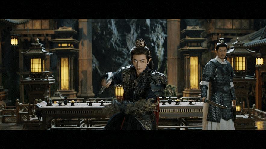 王佑硕有效五秒钟 王佑硕《书卷一梦》预告五秒封神！银甲浴血怒吼、黑甲挥刀凌厉，破