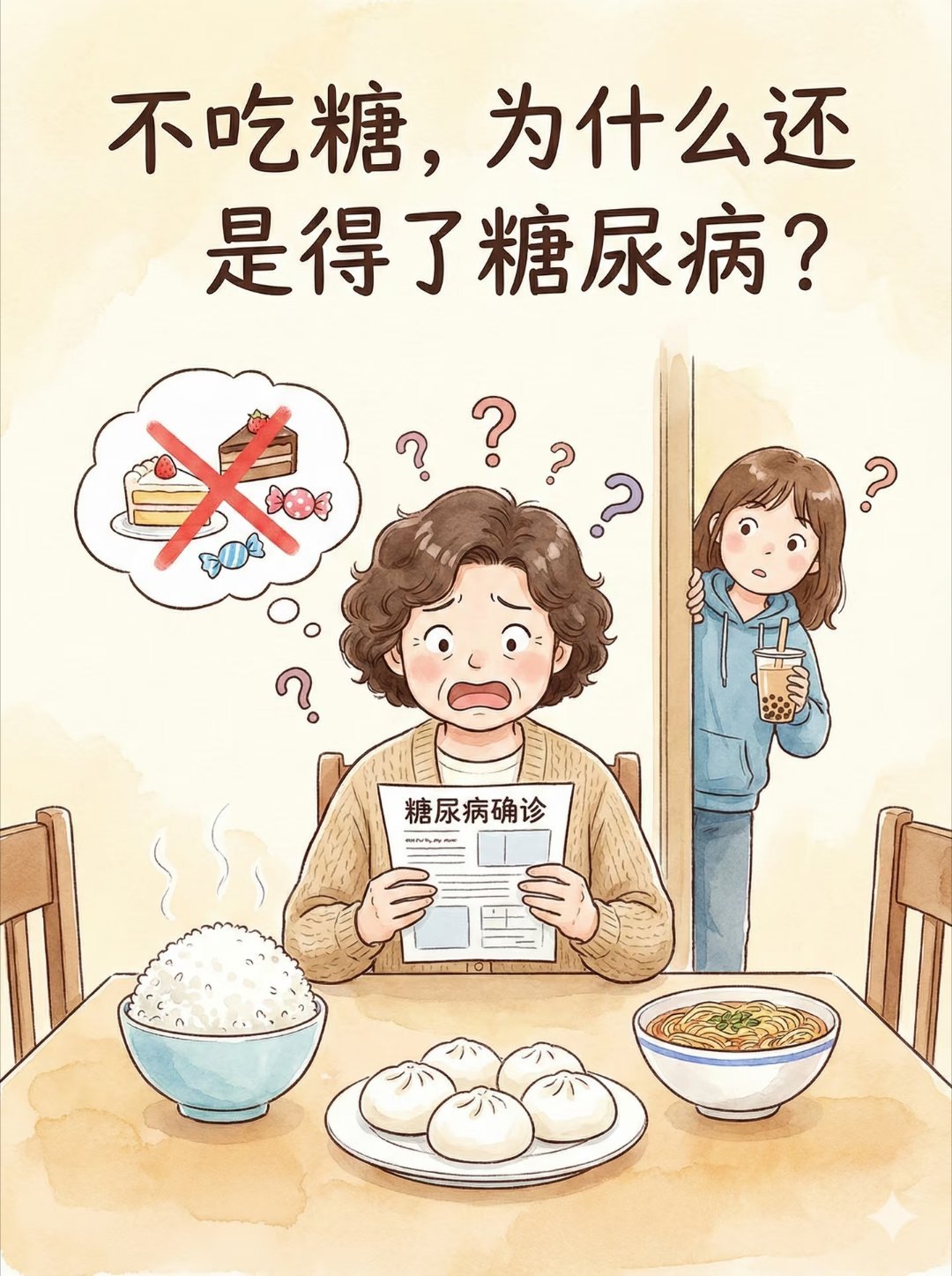 糖尿病并不是单纯血糖高了我一直不太清楚糖尿病究竟有些什么反应…科普了一下糖尿病不