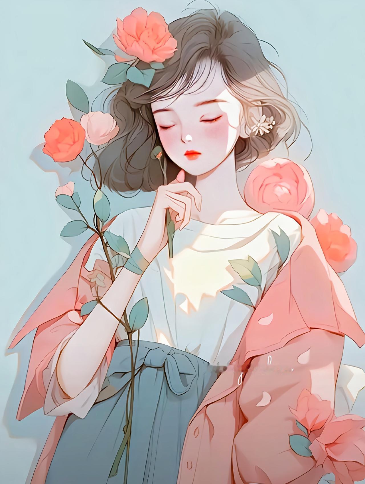 做人实不易，
年轻时拼出身、财富，
落得浑身是伤。
如今深知，
拼的是心态、健康