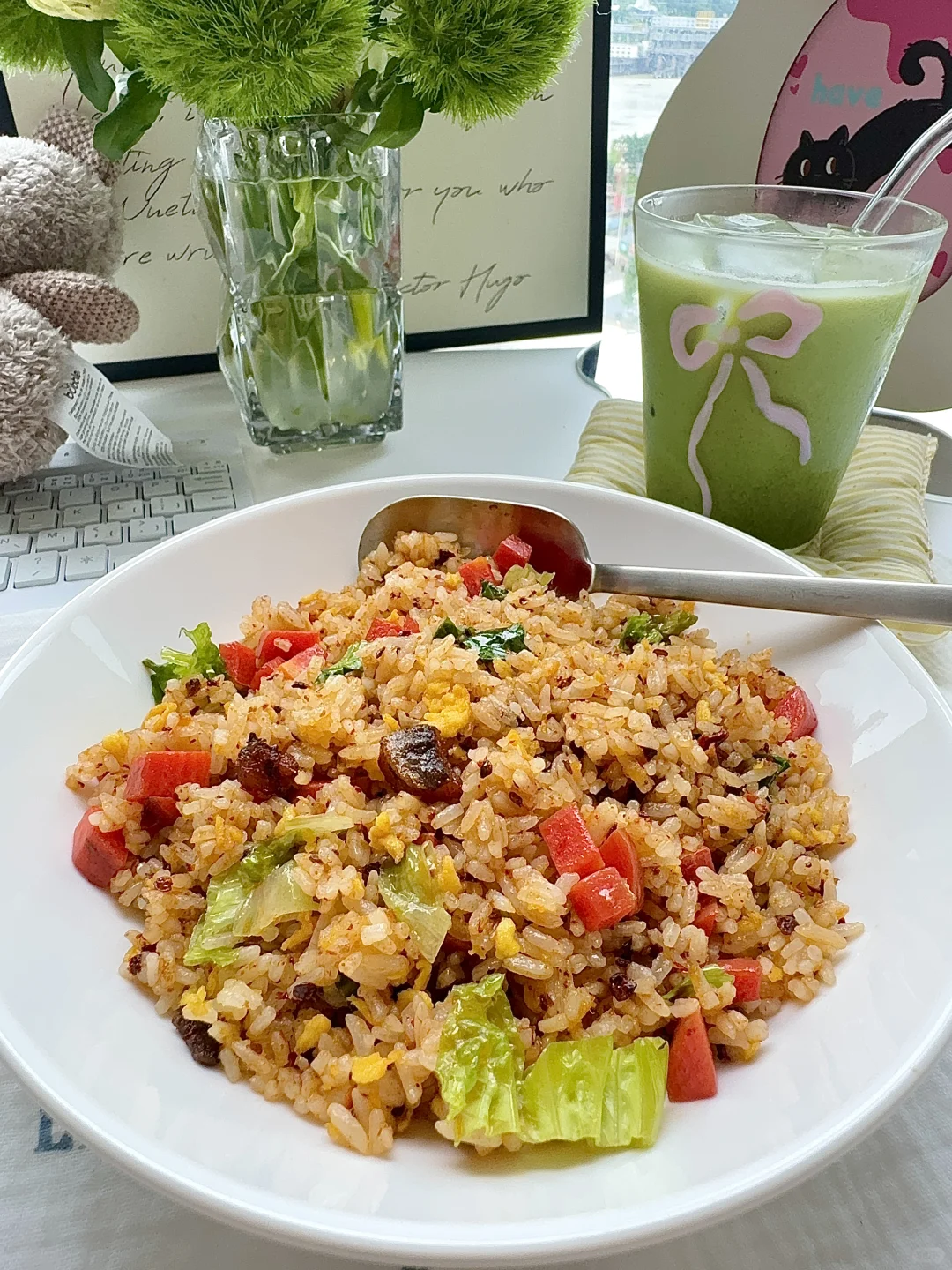 吃的干净一定会瘦 | 鳗鱼香辣酱炒饭