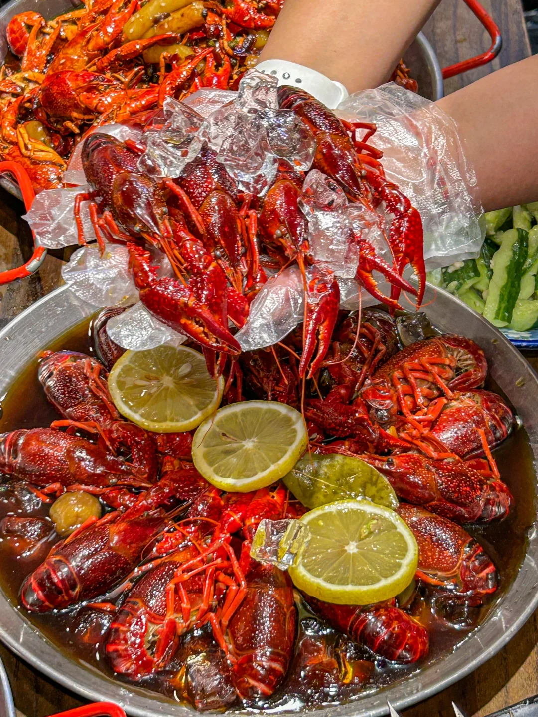 来南京📍就要来吃一顿冰醉小龙虾🦞