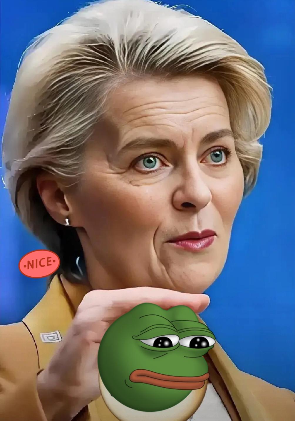 就在刚刚，
欧盟委员会icon主席冯德莱恩icon突然宣布！
 
欧盟icon委