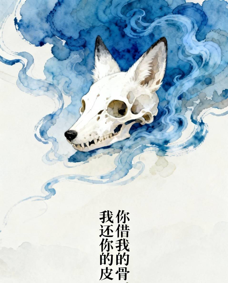 江湖怪谈•荒诞志271《换骨》
书生为求功名，向狐仙借一副“玲珑骨”。狐仙笑允，
