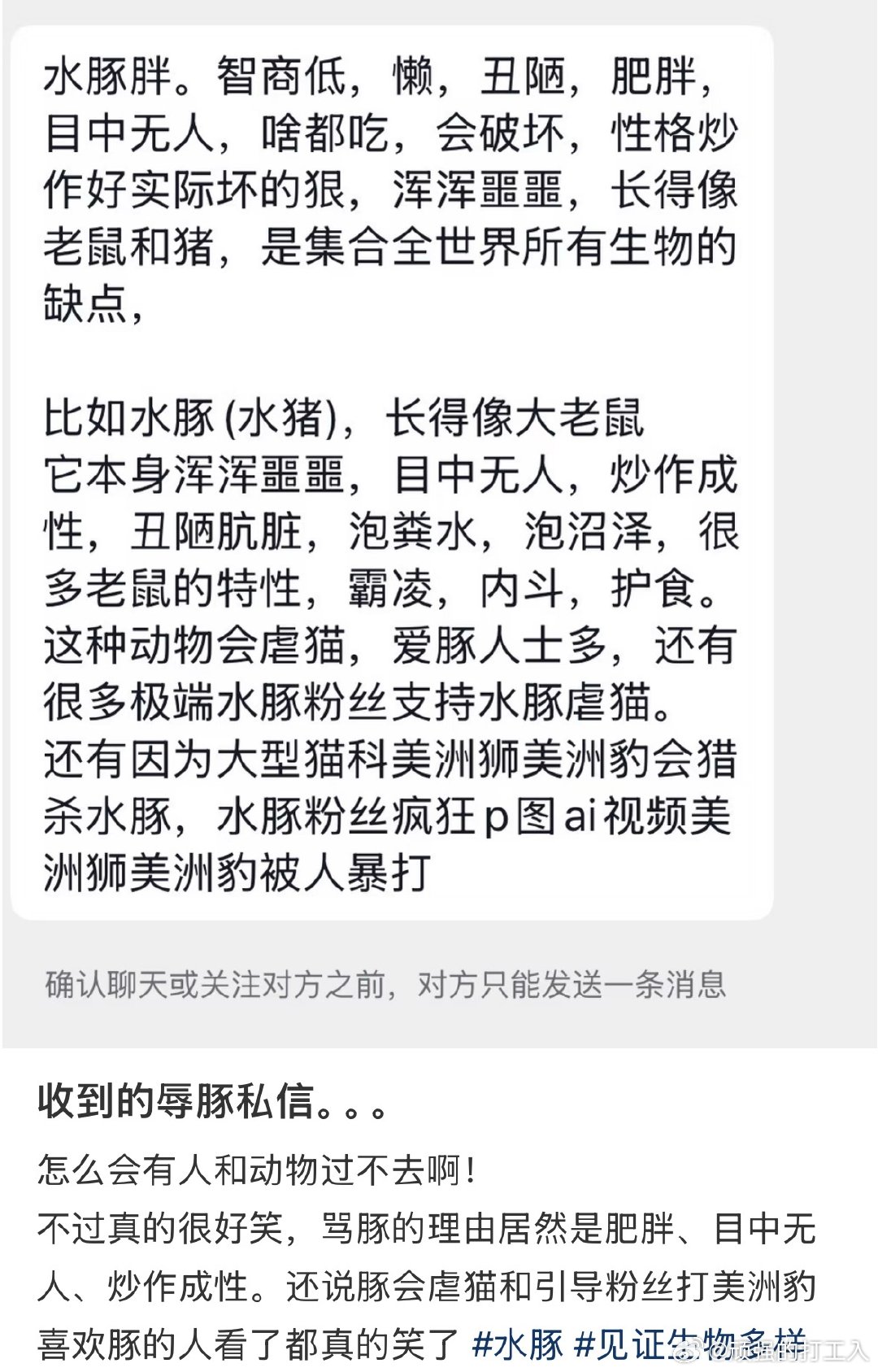 民间艺术观察 感觉和那些一本正经说猫是奸臣的人是一批，世界上真的有一部分人会跟这