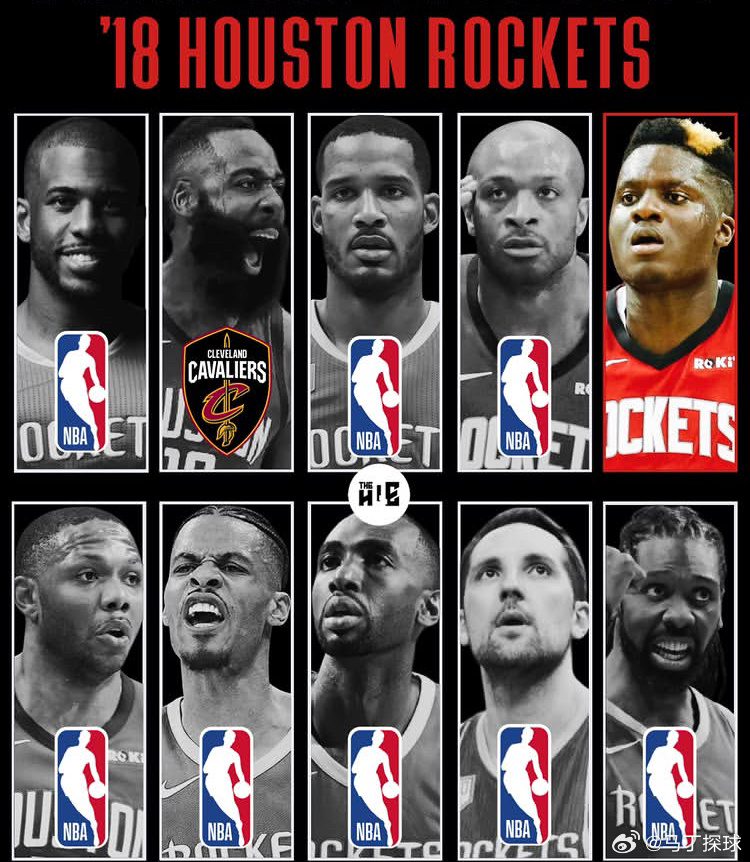 18年的火箭啥都不剩了休斯顿火箭