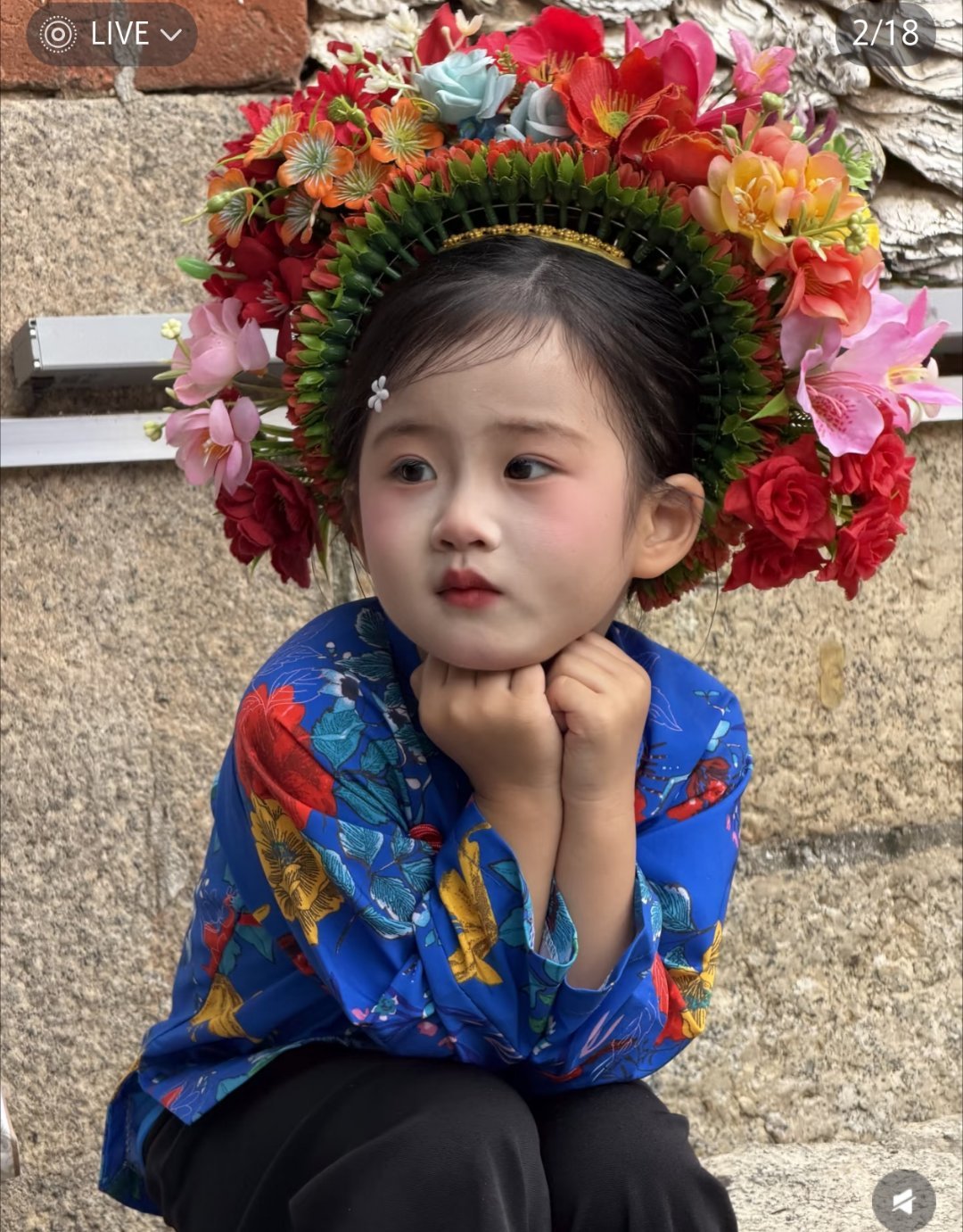 一个端午假期也有好多人去泉州赵丽颖同款簪花！大家都好好看！！有机会的都可以去尝试