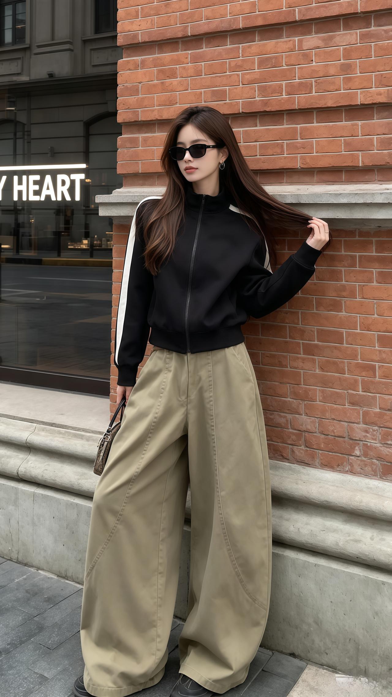 高智感cleanfit穿搭 今日份美式街头风穿搭 今天穿什么 ootd穿搭  韩
