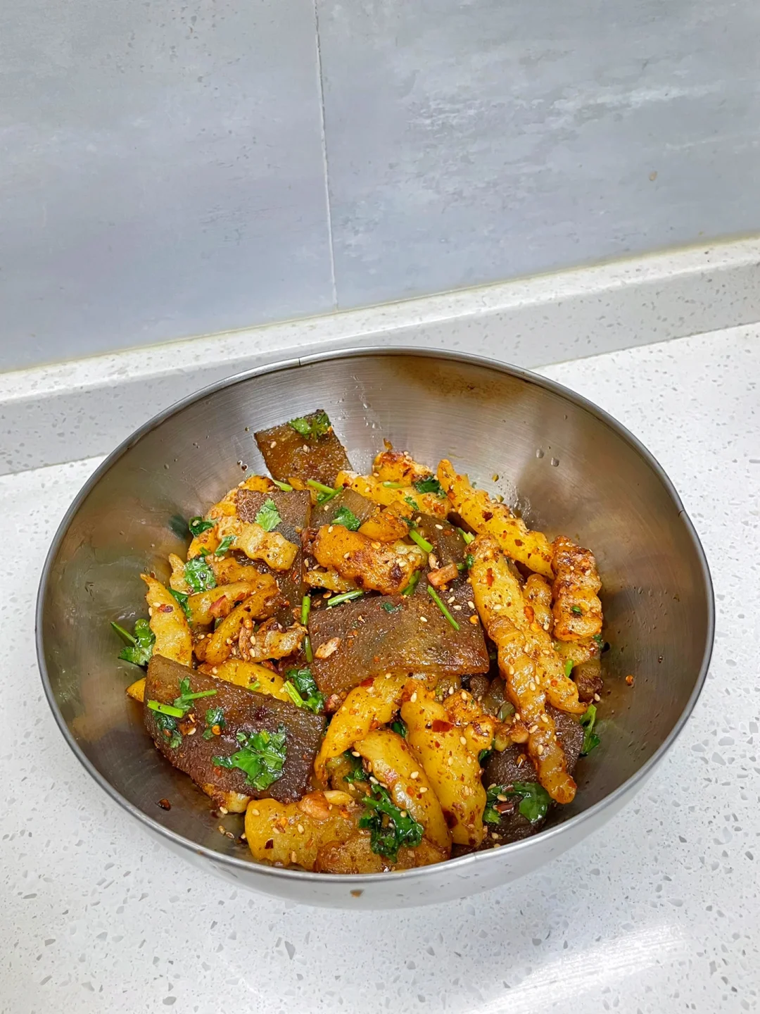 不输路边小摊的苕皮土豆，双重口感太赞了🤤