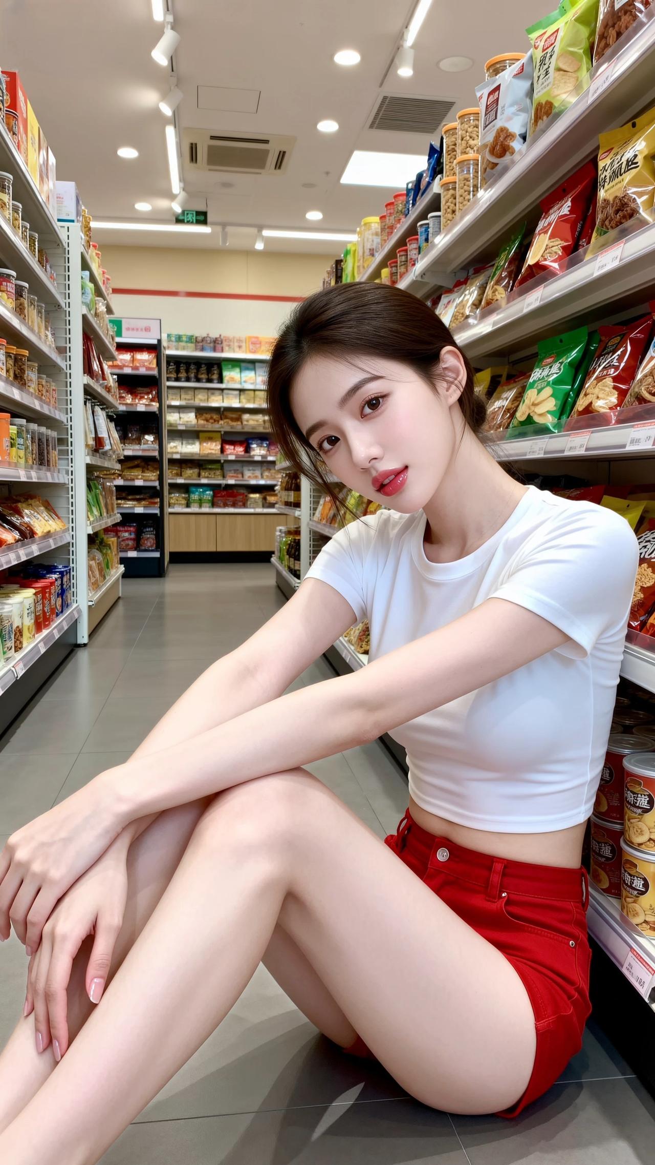 超市氛围感拍摄，天呐，这样拍也太美了吧！氛围感十足！

姿势 摄影约拍 ootd