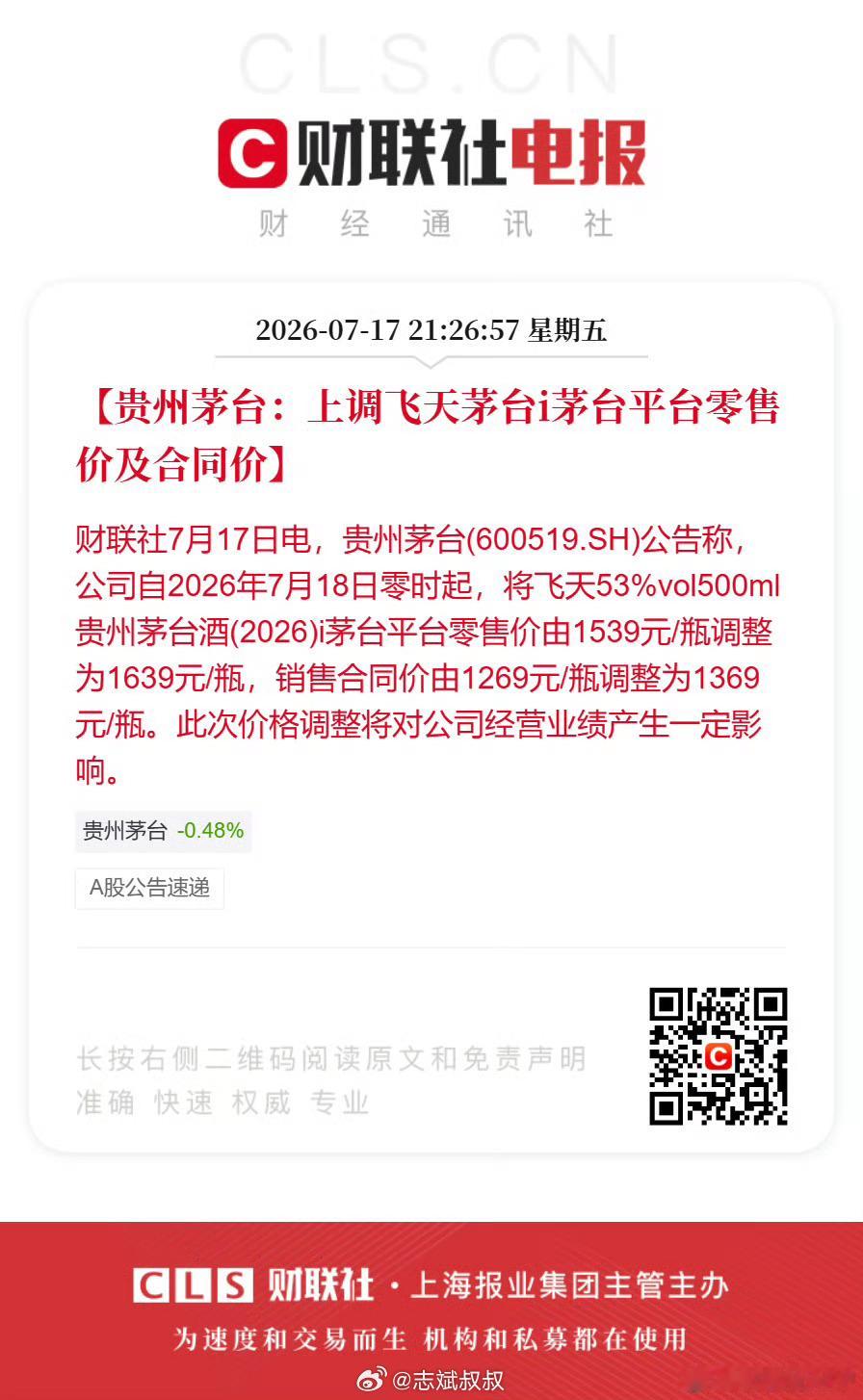 茅台涨价没想到挣钱了我年初的时候买了两箱，就是图今年价格便宜。原本想着饭局喝，结