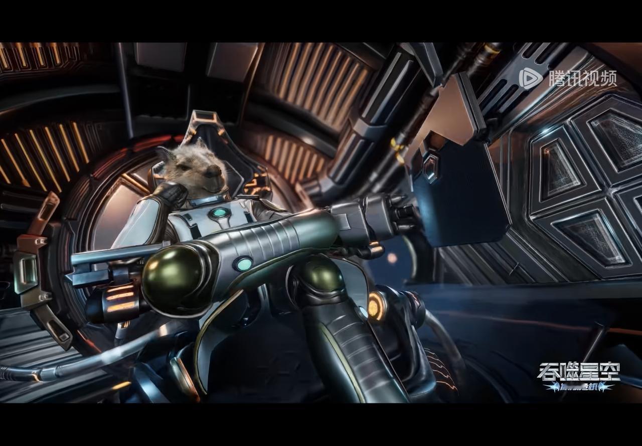 国漫吞噬星空哈哈哈哈哈哈翘着二郎腿，特别悠闲的重箭王，那个得瑟的近，以后又有吹嘘