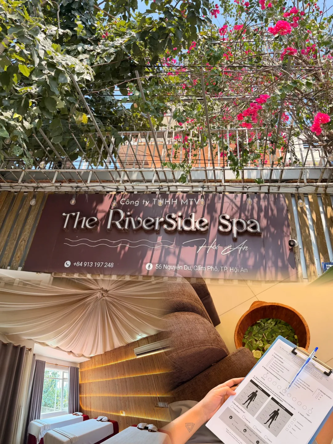 在会安！！享受到我的人生spa 了✨