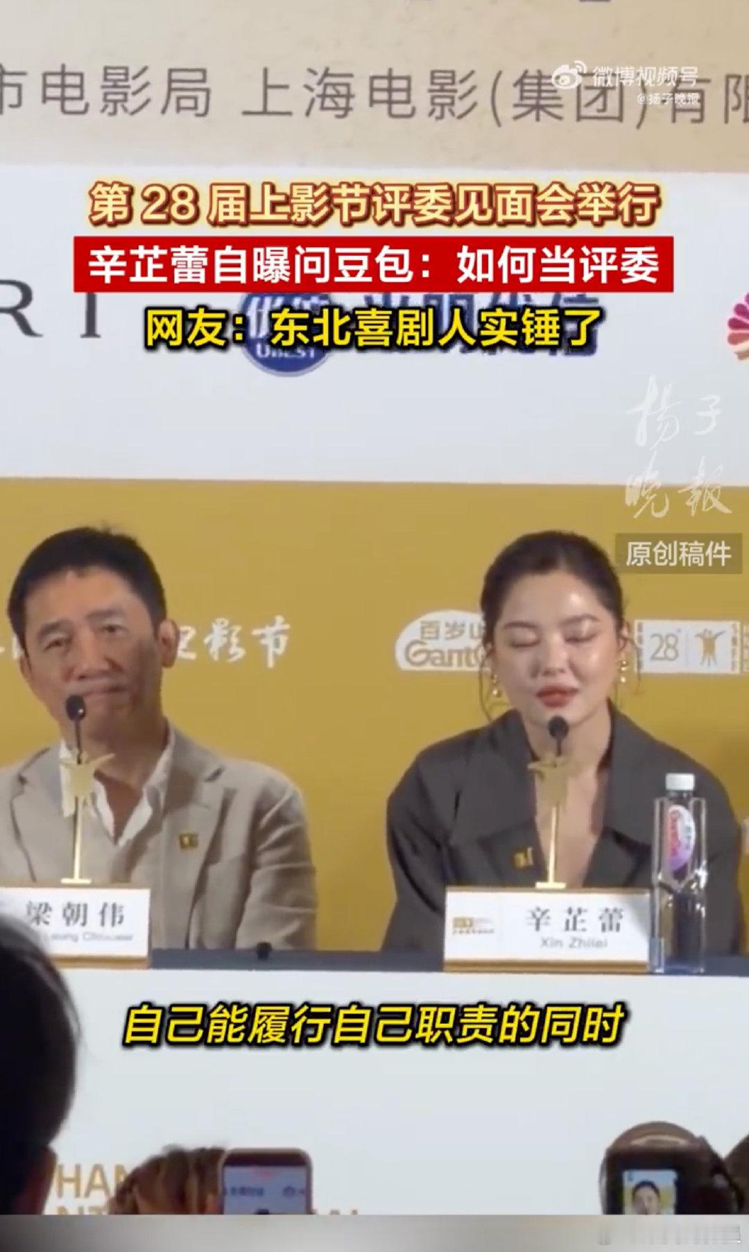 辛芷蕾自曝问豆包如何当评委 首次担任电影节评委，辛芷蕾坦言没经验，不仅上网查攻略