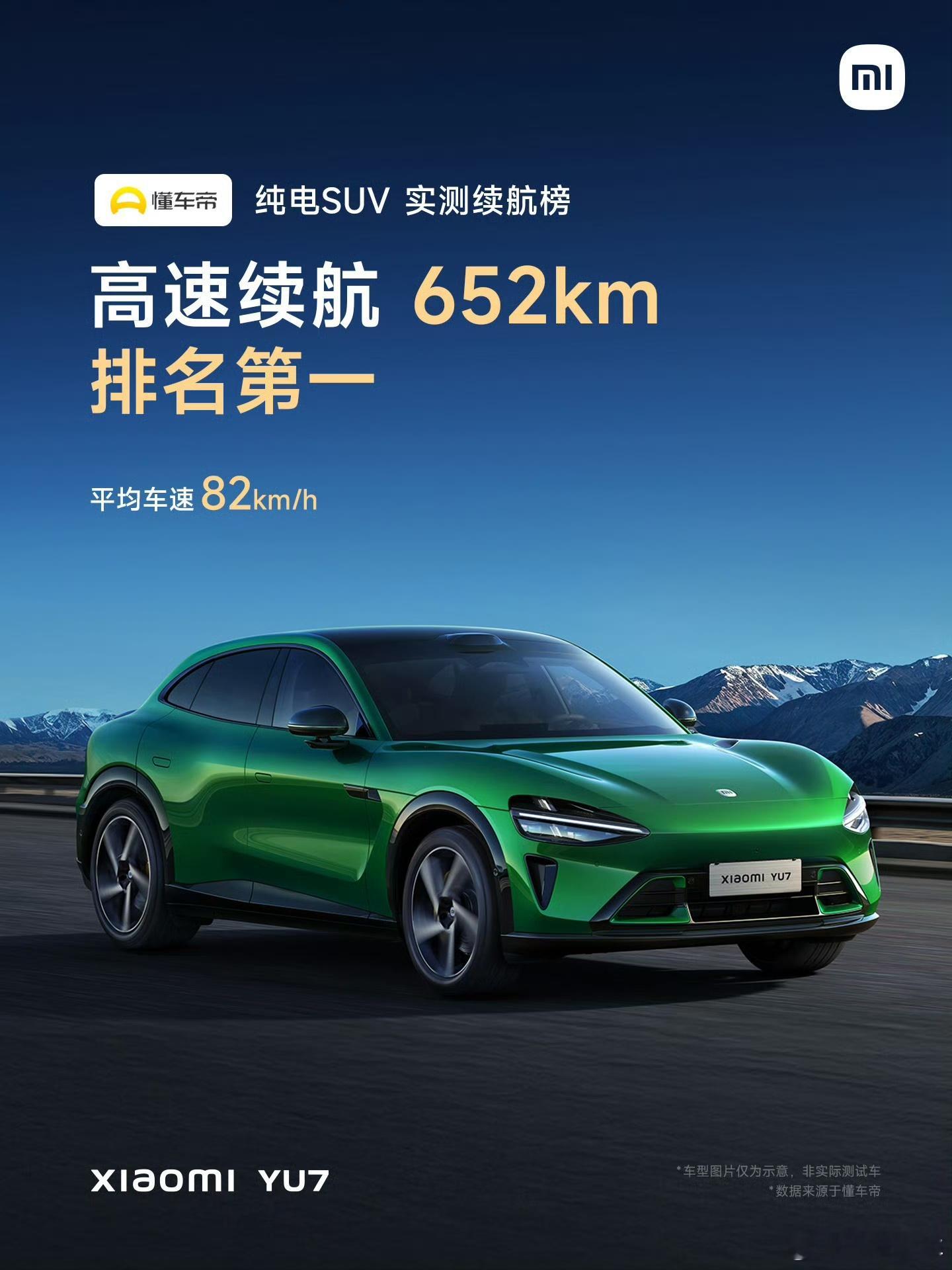 小米YU7三大垂媒续航实测均排第一另外两个还行，懂车帝这个测高速续航真的很实用[